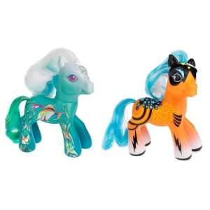 Set of Pop Art Pony & Underwater Art Pony (Specialty 