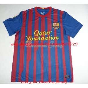good qualityhot 2010 2011 barcelona home soccer jersey uniform:  