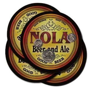  NOLA Family Name Beer & Ale Coasters 