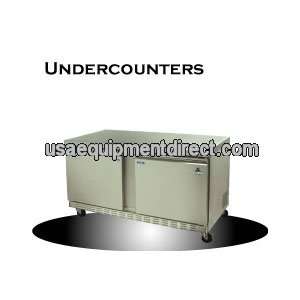  2 Door Undercounter Refrigerator, 60 Wide, 15.0 cu. ft 