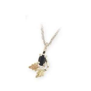  Black Hills Gold Necklace   Black Onyx: Jewelry