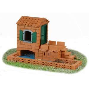    Teifoc House/Water Mill Brick Construction Set Toys & Games