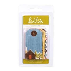   American Crafts Bits Paper Tags, Campy Trails: Arts, Crafts & Sewing