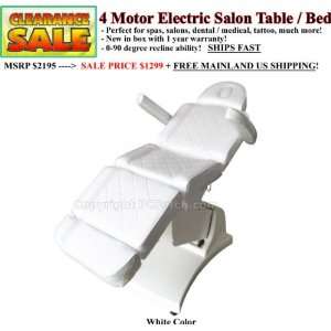  New Electric Hydraulic Salon Massage Spa Table   4 Motors 