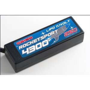  Rocket Sport LiPo 4300 25C 7.4V, UNI Plug Toys & Games