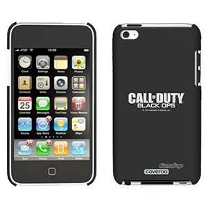  Call of Duty Black Ops Logo white on iPod Touch 4 Gumdrop 