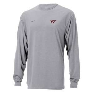  Virginia Tech Hokies Long Sleeve T Shirt: Sports 