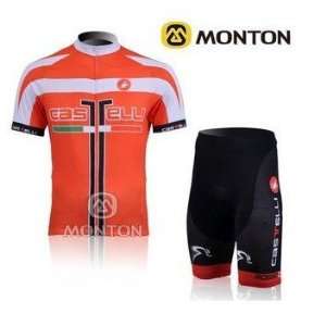 2011 tour de france new castelli team cycling jersey+shorts size s 