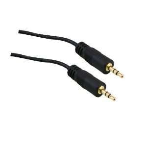  25ft 3.5mm Stereo Male / 3.5mm Stereo Male Gold plated 