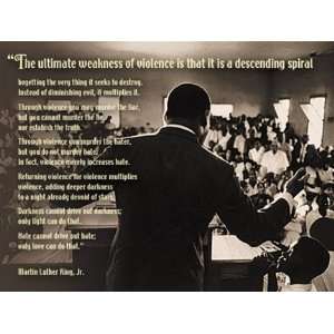 Martin Luther King Motivational Speech Poster Print 18 x 24 inches 