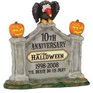  Halloween Village, 10th Anniversary Sign