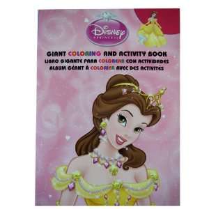  Princess Coloring Book   Disney Belle Tri Lingual Jumbo Coloring 
