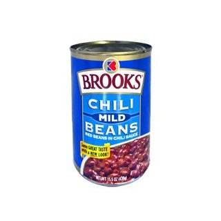 Brooks Hot & Spicy Chili Beans 15.5 oz   12 Unit Pack:  