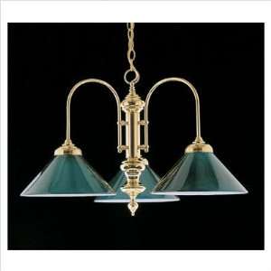  Casino Three Light Pendant Finish Aged Brass, Glass Type 