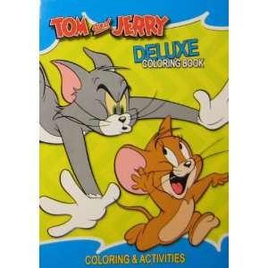    Tom and Jerry Deluxe Coloring & Activity Book: Toys & Games