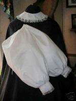 CIVIL WAR DRESS ACCESSORY~VICTORIAN LADYS AUTHENTIC SLEEVES AND COLLAR 