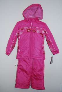 100 NWT Girls Rothschild Snowsuit Ski Outfit Jacket Coat Snow Pants 