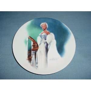  Marilyn Monroe in All About Eve Plate 