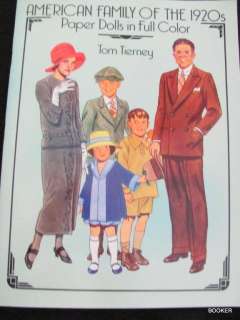 American Family of the 1920s Paper Dolls in Full Color 9780486258256 
