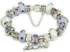 silver love in cloud charm bead bracelet $ 24 99  see 