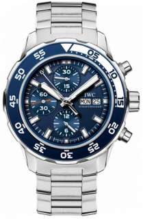 OFFICIAL NEW IWC AQUATIMER CHRONOGRAPH AUTOMATIC DAY DATE MENS WATCH 