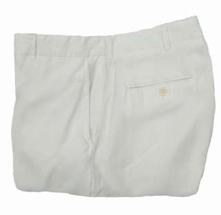 Polo by Ralph Lauren Mens Linen & Silk Pants Flat Front  