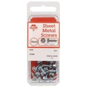   Hillman Washer Zinc Plated Steel Sheet Metal Screws: Home Improvement