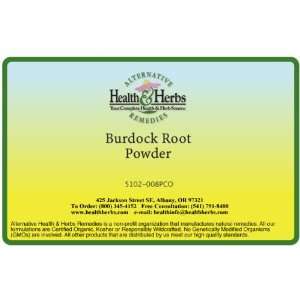  Alternative Health & Herbs Remedies Burdock Root Powder, 8 