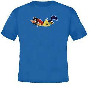 Angry Birds Looney Tunes Funny Tweety T shirt  