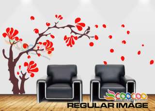 Wall Decor Decal Sticker Removable large magnolia tree  