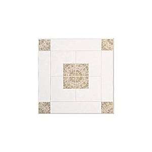  CONGOLEUM CORP 45 Piece Mosaic/Multi Tone Inlay Tile 