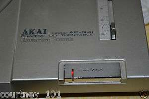 AKAI AP Q41/C Direct Drive Quartz Full Auto Turntable Automatic Record 
