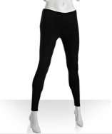 Plan B black stretch jersey leggings style# 305120701