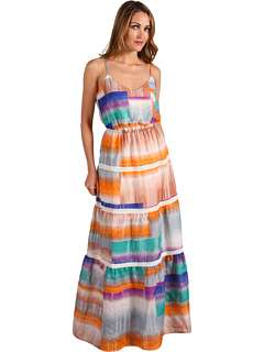 Twelfth Street by Cynthia Vincent Tiered Lace Maxi Dress at Zappos