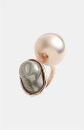 Alexis Bittar Miss Havisham Liquid Pearl & Sphere Ring ( 