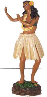 Hula Girl Dancing Tan Skrit Dashboard Hawaiian 40626  