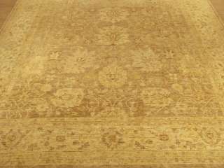 9x12 Handmade Carpet Natural Vegetable Dye Hand Spun Gazni Wool 