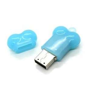  4GB Cute Bone USB Flash Drive (Blue): Electronics