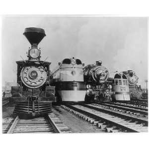  Streamlined Diesel,steam trains,Locomotives,1917 1941 