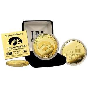  Iowa 24KT Gold Coin 