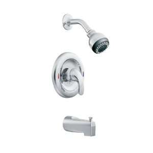 Moen Adler Tub & Shower Faucet with Two Function Showerhead in Chrome 