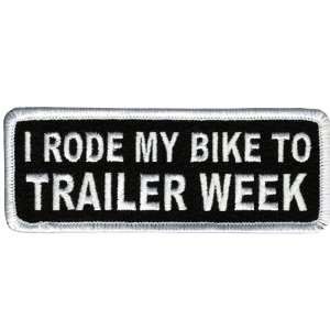  I Rode My Bike To Trailer Week Automotive