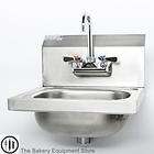 Stainless Steel Wall Mount Hand Sink 16