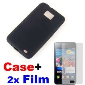  Neewer Black Silicone flexible Case + 2x Screen Protector 