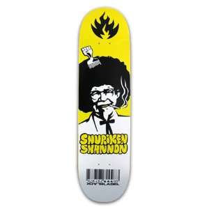   : BLACK LABEL Skateboard Deck Shannon Ghetto Fried: Sports & Outdoors