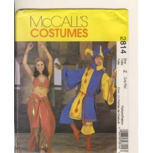  McCall Sewing Pattern 2814   Use to Make   Misses and Men Costumes 