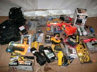 WHOLESALE LOT OF ASSORTED NAMEBRAND TOOLS & ACCESSORIES  