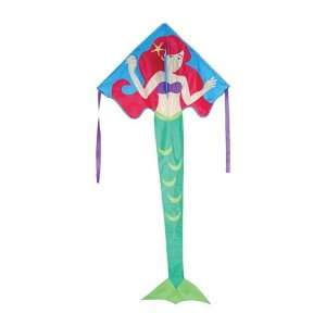  Easy Flyer Rip Stop Nylon Mermaid Kite with Fiberglass 
