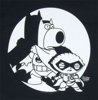Batman And Robin   Family Guy T shirt  