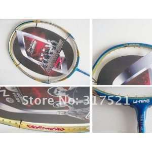  lining badminton racket racquet n90ii blue 100 carbon 